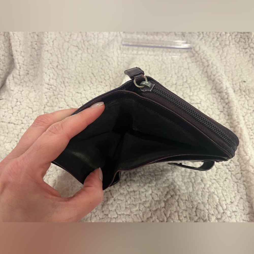 Prada Purple Leather Bifold Wallet - Picture 9 of 14